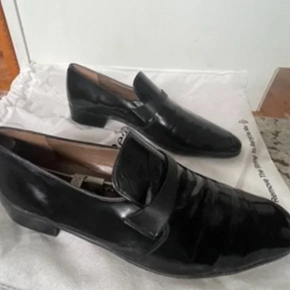 Bally | Shoes | Bally France Men Black Patent Leather Loafer 